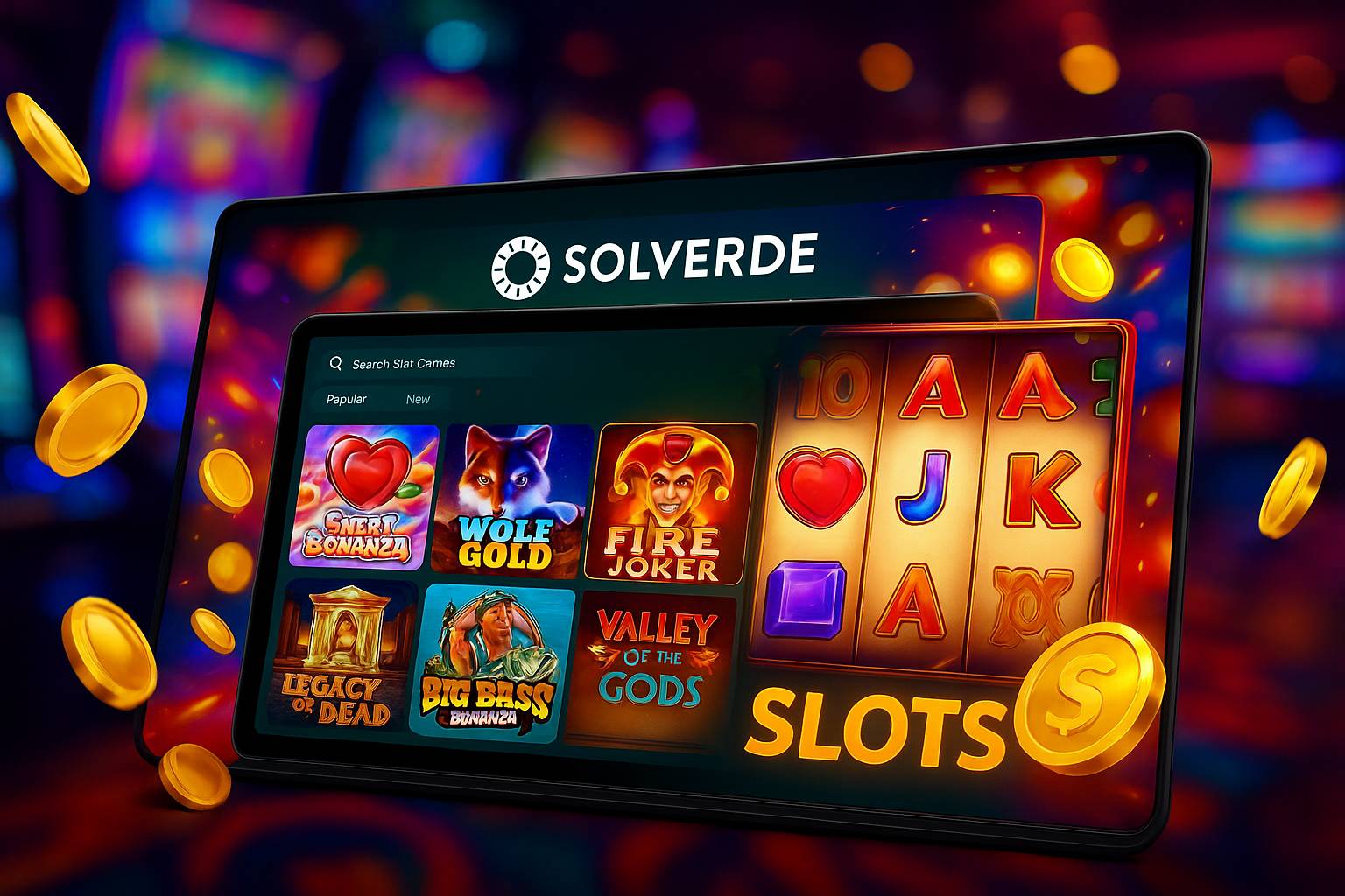 Jogos de cassino online SOLVERDE