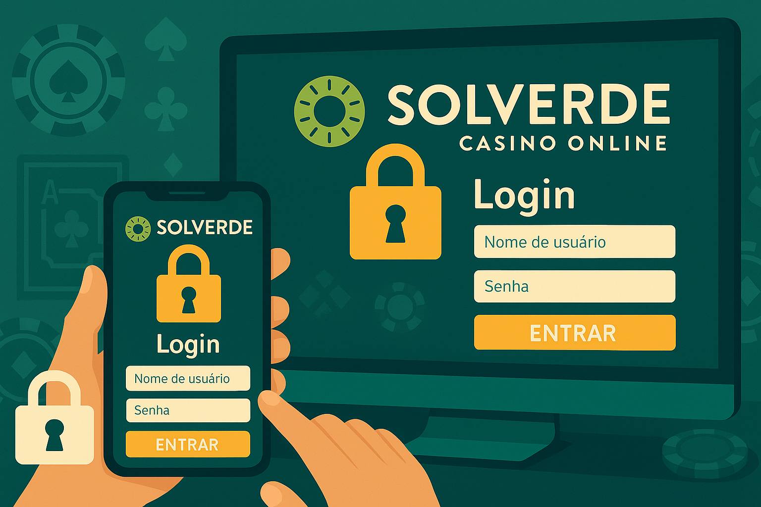 Login no Cassino SOLVERDE